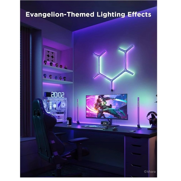 Govee Glide Y Lights with Smartphone Control New - Picture 4 of 8